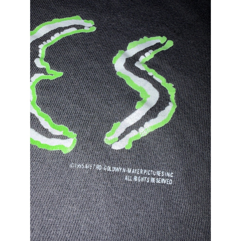 Vintage SPECIES 1995 Horror Movie Promo T-Shirt Adult XL Q-tees Usa Glows! - Picture 3 of 6